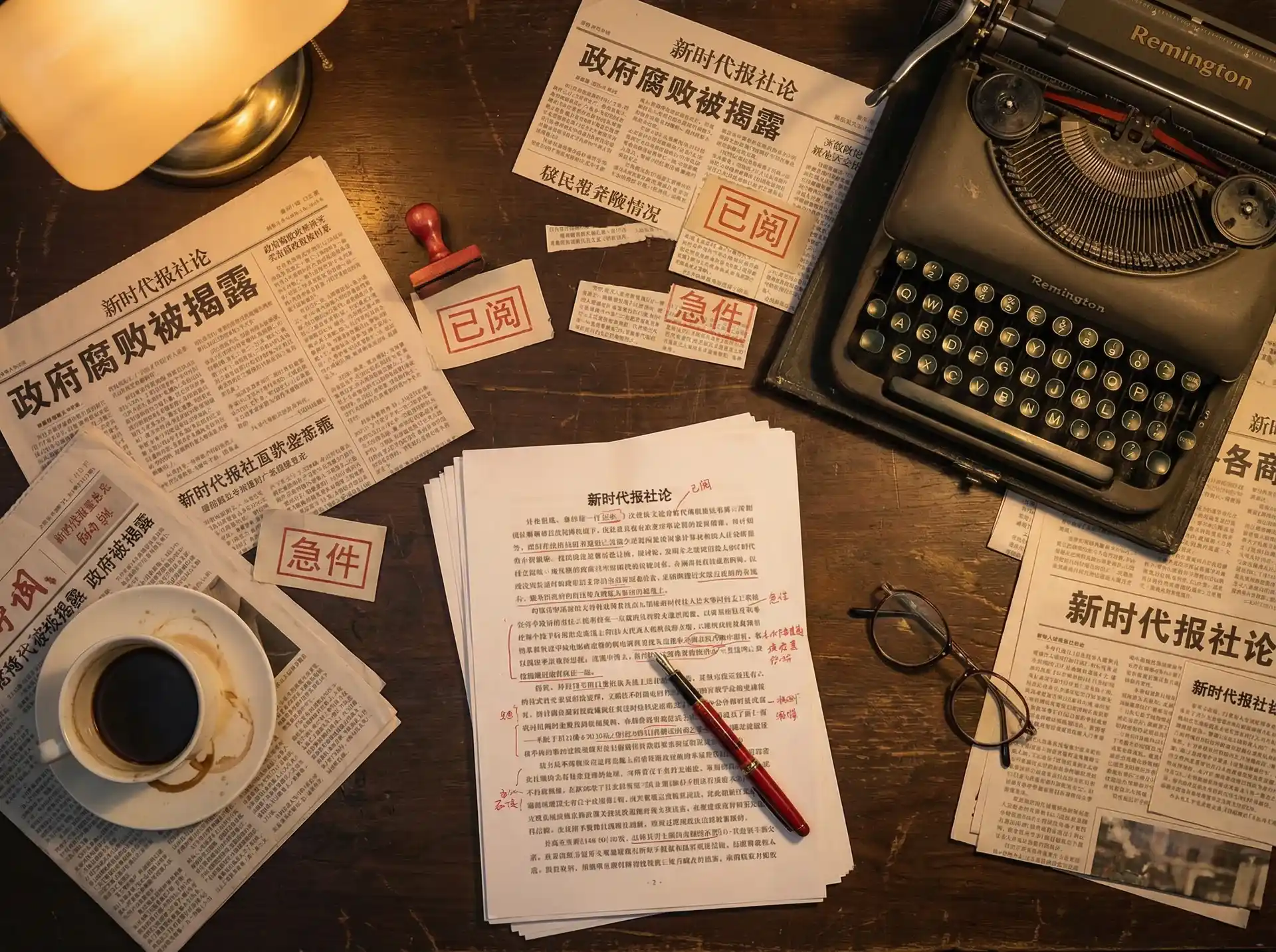 俄罗斯专享会官网 - 报社编辑部工作场景